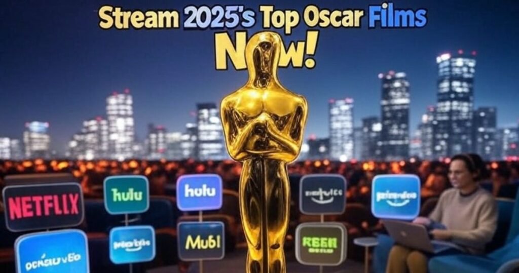 2025 Oscar Best Picture nominees: Where to Stream Every Contender Online (Netflix, Hulu, Peacock & More)