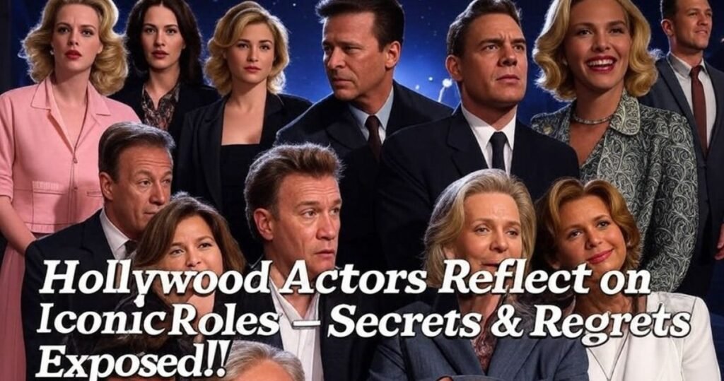 10 Hollywood Actors Reflect on Iconic Movie Roles – Shocking Secrets & Regrets!