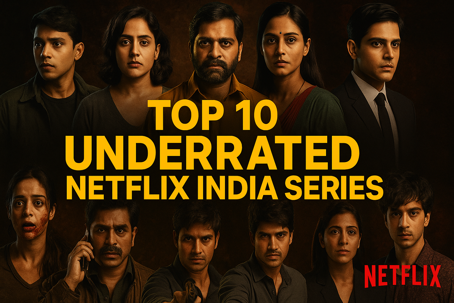 Top 10 Underrated Netflix India Series You Shouldn’t Miss in 2025
