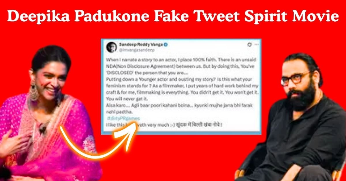 Deepika Padukone Fake Tweet Spirit Movie: Truth Behind Viral Post After Prabhas’ Teaser 1 Deepika Padukone Fake Tweet Spirit Movie: Truth Behind Viral Post After Prabhas’ Teaser