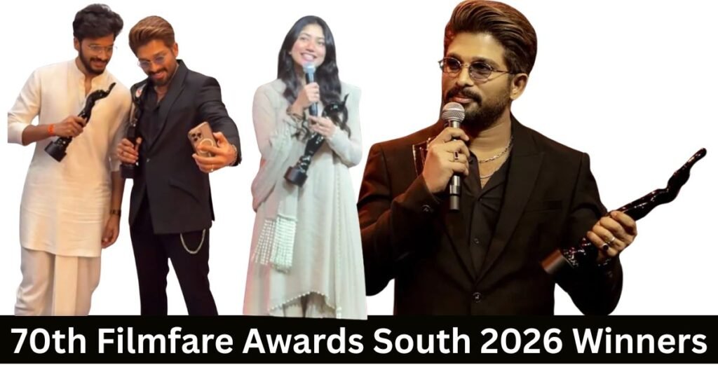 70th Filmfare Awards South 2026 Winners: Allu Arjun Wins Best Actor for Pushpa 2