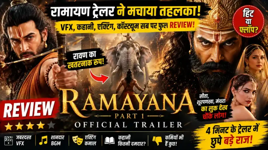 Ramayana Trailer Review: Stunning VFX, Powerful Performances & Verdict