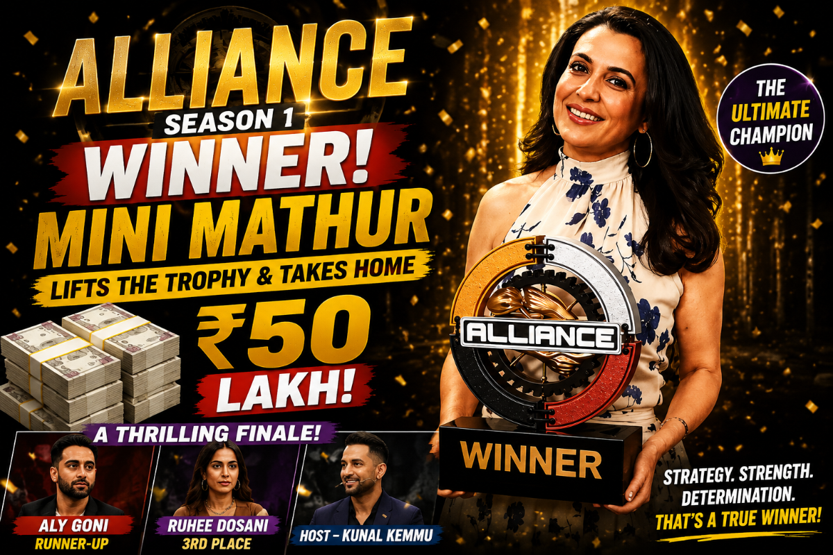 Alliance Winner 2026: Mini Mathur Lifts Season 1 Trophy, Defeats Aly Goni to Win ₹50 Lakh