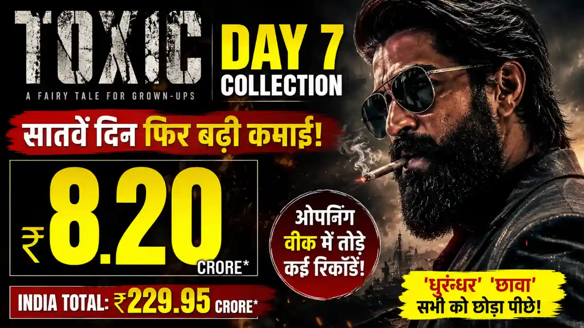 Toxic Box Office Collection Day 8: Yash Film Crosses ₹229 Crore in India