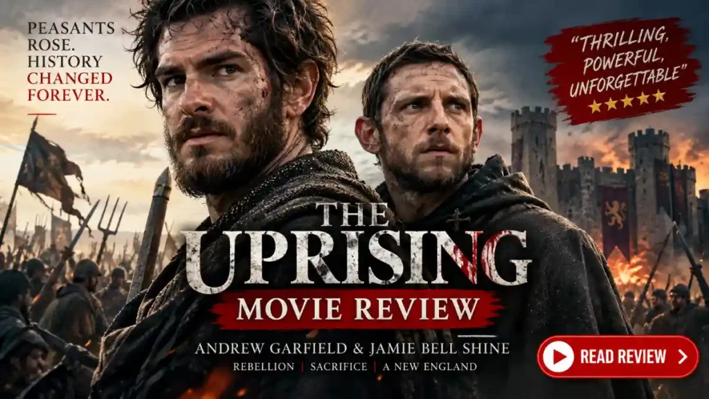 The Uprising Movie Review: Andrew Garfield & Jamie Bell Shine