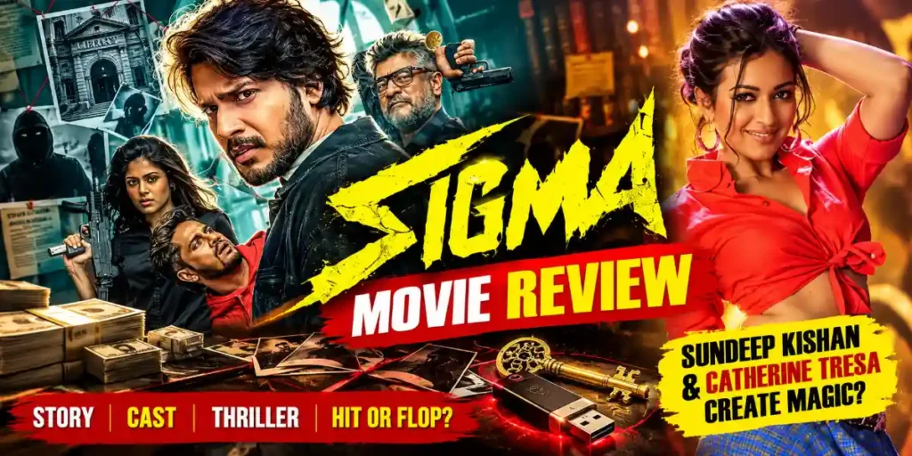 Sigma Movie Review (2026): Sundeep Kishan's Crime Thriller 7 Sigma Movie Review (2026): Sundeep Kishan's Crime Thriller